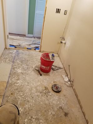 In the process of a Bathroom Remodel in Jersey City, NJ (1)