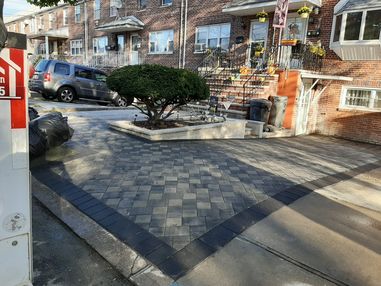 Before & After Paver Driveway Installation in Jersey City, NJ (2)