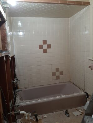 Before & After Bathroom Remodel in Guttenburg, NJ (1)
