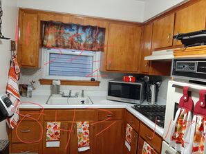 Before & After Kitchen Cabinet Painting in Jersey City, NJ (1)