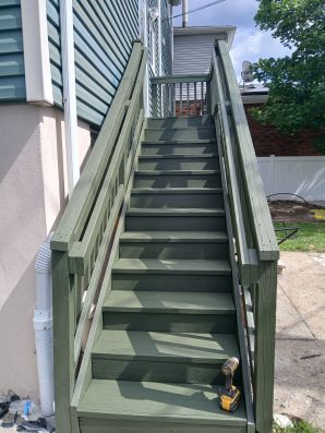 Deck Painting in Veyone, NJ (2)